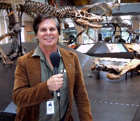 Roger at Dinosaur Hall